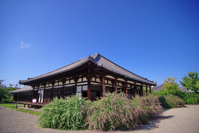 元興寺の本堂